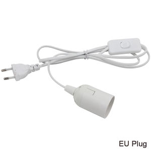 Câble d'alimentation E27 pour lampes, cordon de 1.8m avec bouton et douille pour <span class=keywords><strong>ampoule</strong></span> bulbe LED, système d'éclairage suspendu - Product Image 2