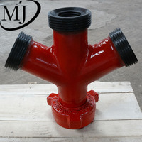 Raccords Maji Standard FIG Hammer Union avec filetage ACME rouge entièrement interchangeables SPM FMC Fishtail pour champs pétrolifères/mines