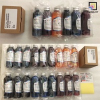 Bouteille de 100 ml comestible pour recharge, 4/6 couleurs vertes, certifiée MSDS, pour imprimantes HP – Utilisation pour café et gâteaux