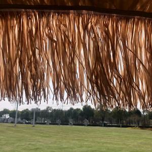 Rattan Outdoor Umbrella 2.7M Hand Crank <b>Sun</b> <b>Shade</b> Garden Beach Use - Product Image 4