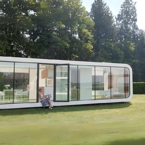 L'ufficio silenzioso della cabina astuta della cabina della mela della casa Mobile prefabbricata moderna di alta qualità può vivere nella cabina astuta della mela di casa per l'arabia saudita - Product Image 1