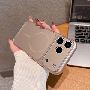 Funda Magnética para Teléfono Móvil de Vidrio Esmerilado Ag en Color Original para iPhone 17 16 15 14 Pro Max - Product Image 6