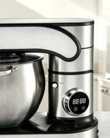 Batteur sur socle électrique en acier inoxydable 12 vitesses 2000W 12 L pour mélanger la pâte