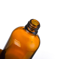 Flacons compte-gouttes vides en verre avec compte-gouttes 1oz 2oz 4 oz 15ml 30ml 60ml 120ml 1 2 4 oz ambre cosmétiques huile essentielle sérum pour le visage