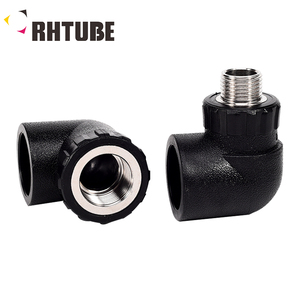 Điện nóng chảy chủ đề áp lực cao chống ăn mòn HDPE phụ kiện đường ống nước mông Fusion nhựa Nam Nữ khớp nối - Product Image 1