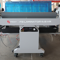 Machine à plastifier à plat LeFu LF1325-B4 de haute qualité avec assistance chauffante et applicateur de vinyle à rouleaux