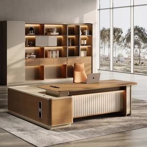 Meubles <span class=keywords><strong>de</strong></span> bureau modernes, poste <span class=keywords><strong>de</strong></span> <span class=keywords><strong>travail</strong></span>, table pour ordinateur, table <span class=keywords><strong>de</strong></span> classement, bureau <span class=keywords><strong>de</strong></span> direction en bois - Product Image 3