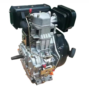 Moteur diesel monocylindre refroidi par air 10KW 186F 192F 195F pour générateur diesel, pour usage en construction et industriel, durable - Product Image 4