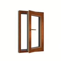 Nouveau modèle de fenêtres en aluminium composite bois Conceptions de fenêtres modernes en bois