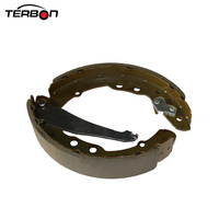 FMSI NO S712-1355 Terbon Auto Parts Pièces de système de freinage Essieu arrière Semelles de frein semi-métalliques GS8544 pour Audi/VW