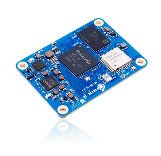 FYX Stock Orange Pi CM4 Compute Module 4 with 1/2/4/8GB RAM+ 8/3264GB EMMC Flash WiFi5+BT5.0 BLE RK3566 Quad-Core 64-bit