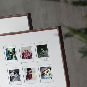 إطار صور خشبي صلب إبداعي كلاسيكي للتعليق على الحائط مع إمكانية الطباعة، هدية للأزواج بتشكيلات متعددة وأحجام A3/A4 - Product Image 4