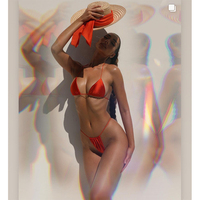 Maillot de bain femme sexy Bikinis maillots de bain vêtements de plage string 3 pièces Bikini ensemble meilleure vente meilleure qualité