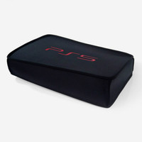 Housse de protection portable imperméable en EVA pour console PS5 et accessoires - Étui de voyage noir anti-poussière