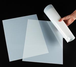 SHXTAPE RF-<span class=keywords><strong>PET</strong></span>シート18/25/36ミル不透明白透明プラスチック高温耐性素材カスタムカット - Product Image 1