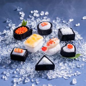 Mini-sushi simulé en gros pour maison de poupée, décorations alimentaires, <span class=keywords><strong>cuisine</strong></span> <span class=keywords><strong>japonaise</strong></span>, accessoires miniatures - Product Image 5