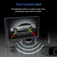 Double Din multimédia BT USB FM jeu de voiture stéréo MP5 palyer 9 pouces écran tactile Android système d'autoradio