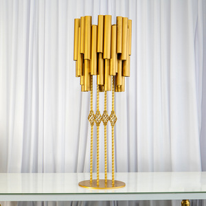 Adornos Creativos para el Hogar, Tubos Metálicos Esmerilados, Campana de Viento Ascendente, Origen China, Acabado con Pintura Horneada - Product Image 2