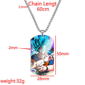 12 Styles Luffy Zoro Law <span class=keywords><strong>Boa</strong></span> Sanji Chopper Accessoires Alliage Bijoux En Acier Inoxydable Dog Tag Anime Collier - Product Image 2
