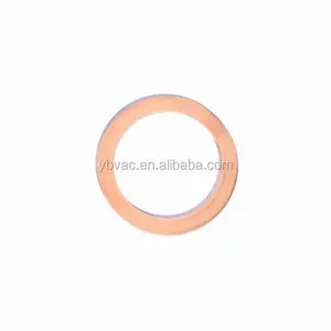 GASKET, Đồng, 2-3/4 "Mặt Bích, 1.895" OD,1.451 "ID,10/PKG,OFHC Đồng Con Dấu