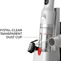 Aspirateur de voiture sans fil portatif, aspirateur de poussière portable rétractable avec base de charge et écran LED