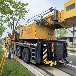 משומש sany 160ton מנוף-יד שנייה נייד מנוע מקורי הידראולי הידראולי 64 מ 'גובה הרמה מעולה מצב גבוה - Product Image 3