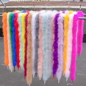 <span class=keywords><strong>Rose</strong></span> écharpe dinde marabout plume <span class=keywords><strong>Boa</strong></span> pour femmes maison fête mariage décor bricolage artisanat vêtements Costume danse robe Cosplay Accecsso - Product Image 1