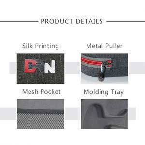 Custom Littmann Hard EVA <b>Stethoscope</b> <b>Case</b> Black Smart Cardiology Tool <b>Case</b> with Large Capacity Bag Nurse Medical Device Storage - Product Image 5