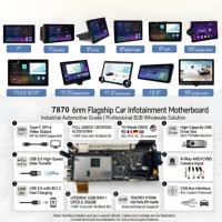 UIS7870 Radio Multimedia Android para Auto, Pantalla de 10 Pulgadas, Control de un Solo Botón, Android 13, Refrigeración por Ventilador, 8 Núcleos
