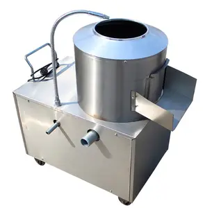 small Lotus /carrot/vegetable root tuber /sweet potato peeling cutting slicing machine