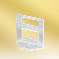 QIAOBA Offre Spéciale – Clips de Nivellement de Carreaux Professionnels en Céramique de 1 mm et 3 mm – Accessoires Durables pour Système de Nivellement de Carrelage pour Appartements