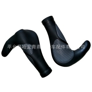 Poignées de guidon One Piece Horn 22,2 mm antidérapantes en caoutchouc souple, accessoires pour VTT - Product Image 4