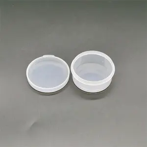 Runde transparente Kunststoff-Aufbewahrung sbox pp Plastik box kleiner Behälter