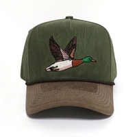 Gorras de Lona Encerada con Logotipo Personalizado al por Mayor, Resistentes al Agua y a los Rayos UV, para Caza, Tiro y Pesca, Estilo Vintage para Hombre