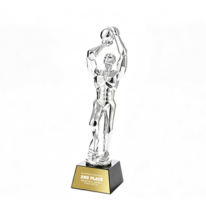 JINZUN Nuevo Modelo de Trofeo de Resina para Baloncesto, Trofeo de Tiro al Canasta Dorado/Plateado/Cobre, Trofeo de Slam <span class=keywords><strong>Dunk</strong></span> de 29 CM, Trofeo de Campeonato de Liga de Baloncesto - Product Image 6