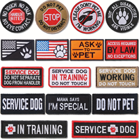 Prix usine fer sur patch de sécurité brodé pour uniforme thermoscellé tissu sergé brodé emblème Patch badges de sécurité