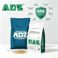 Enzymes alimentaires, liant de mycotoxines, additif alimentaire, réduit l'incidence de la mastite et de l'endométrite