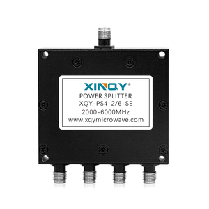 Xinqy XQY-PS4-2/6-se 4 cách <span class=keywords><strong>RF</strong></span> chia điện 2000 6000Mhz chèn thấp mất điện splitter <span class=keywords><strong>Combiner</strong></span> Quảng Đông thông tin liên lạc - Product Image 2