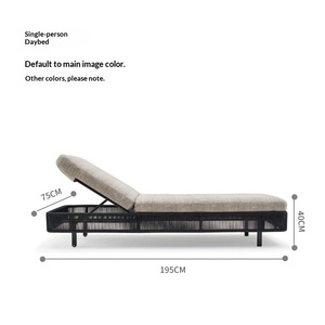 Sofá de Exterior Resistente para Ocio, Muebles de Ratán para Balcón, Mesa de Centro para Terraza, Jardín, Diseño Nórdico, Juego de Jardín Famoso en China - Product Image 6