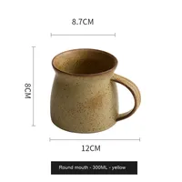 Tasse en céramique rétro haut de gamme coffre-fort pour micro-ondes PC matériel thermique chaud personnalisé «thé de l'après-midi» inspiré Couple tasse cadeau parfait