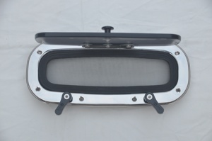 Прямоугольные иллюминаторы из нержавеющей стали с экраном - Product Image 3