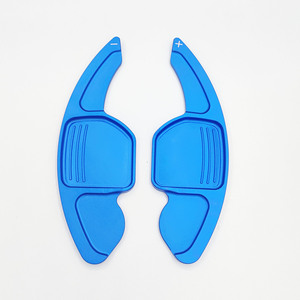 Pour <span class=keywords><strong>Audi</strong></span> <span class=keywords><strong>A3</strong></span> A4L A5 A6L Q3 Q5 8P R8 SEAT : Autocollant d'extension de palettes de changement de vitesse pour volant de voiture - Product Image 3