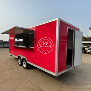 Remolque de Comida Rápida Móvil Personalizado 2025, para Café, Pizza y Otros Alimentos - Product Image 2