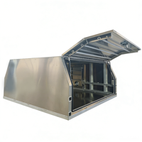 Boîte à outils en aluminium pour camionnette, compatible Hilux Landcruiser 79, pour plateau et auvent de pick-up
