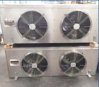 Refroidisseur d'air à plaque rotative à moteur électrique efficace avec construction en acier inoxydable pour les chambres froides des usines de fabrication