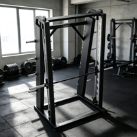 Machine Smith multifonctionnelle XINRUI pour la musculation et l'entraînement de force, adaptée aux hommes et aux femmes