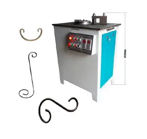 Kare yuvarlak tüp demir çiçek bükme makinesi metal kaydırma büküm bükme makinesi otomatik manuel