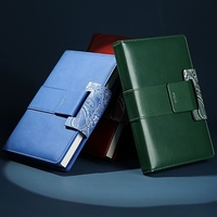 Carnet de notes imprimé personnalisé doublé de bureau d'affaires de haute qualité en cuir PU carnet de notes A5 personnalisé avec logo