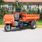 Tricycle benne basculante de chantier 8 vitesses, capacité de charge 3 tonnes, pour le transport de briques et de béton - Product Image 5