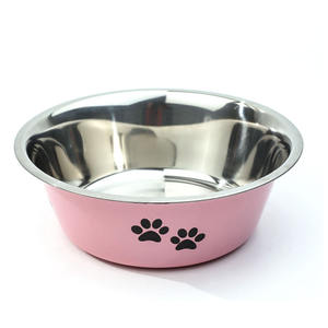 Ciotola per Cani Antiscivolo in Silicone all'Ingrosso, Mangiatoia in Acciaio Inox per Cani e Gatti, Ciotola per Cani di Taglia Grande con Verniciatura a Polvere Antischizzo - Product Image 2